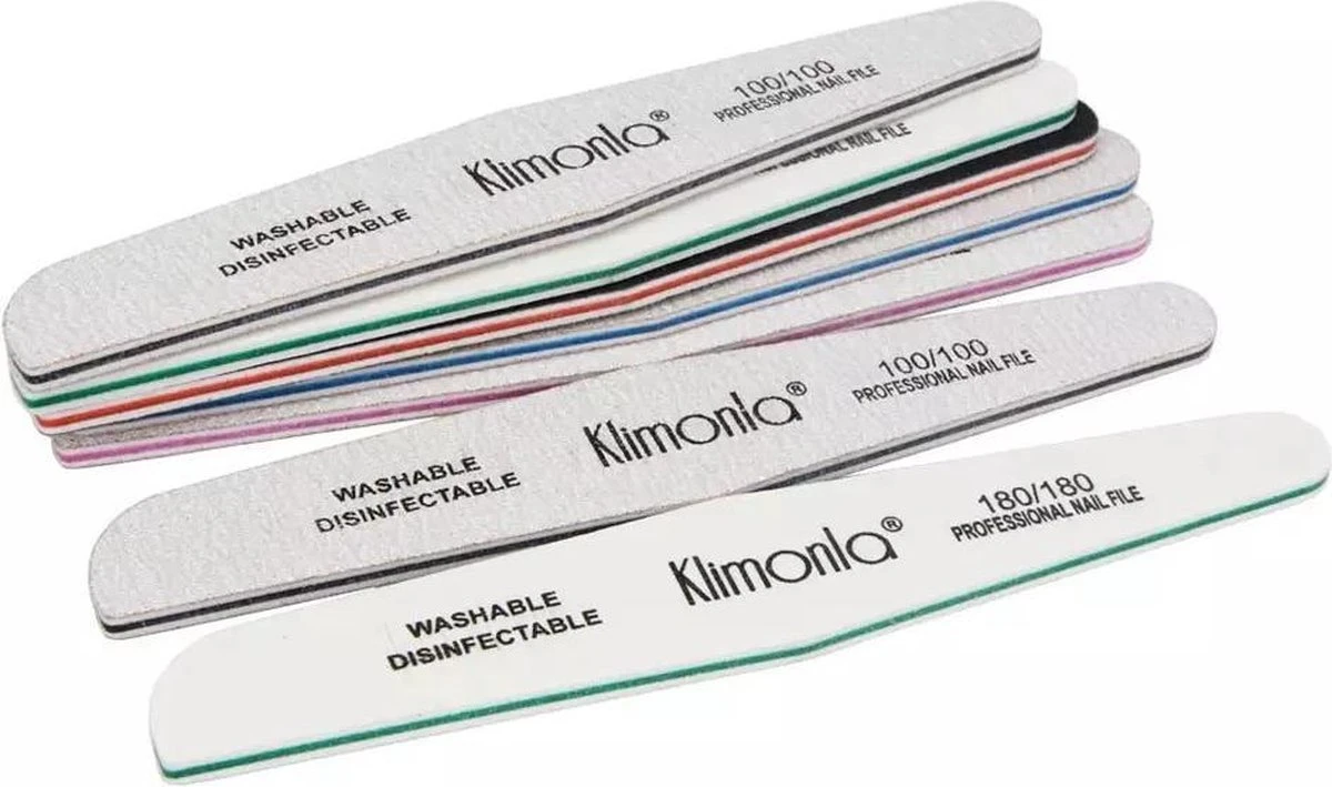 Klimonla Nagelvijl Set Van 5 Stuks 80/100/150/180/240 | Professionele Nagelvijl | High Qualit | Nagelverzorging 3 Klimonla Nagelvijl Set Van 5 Stuks 80/100/150/180/240 | Professionele Nagelvijl | High Qualit | Nagelverzorging