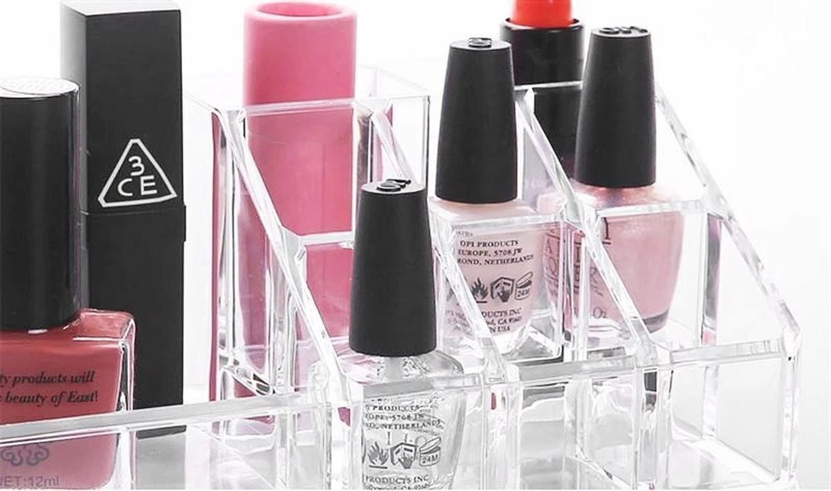 UNIQ Make-up Organizer Met 1 Lade SF-1061 (U310) - Cosmetica Opbergdoos - Transparant 6 UNIQ Make-up Organizer Met 1 Lade SF-1061 (U310) - Cosmetica Opbergdoos - Transparant - Afbeelding 4