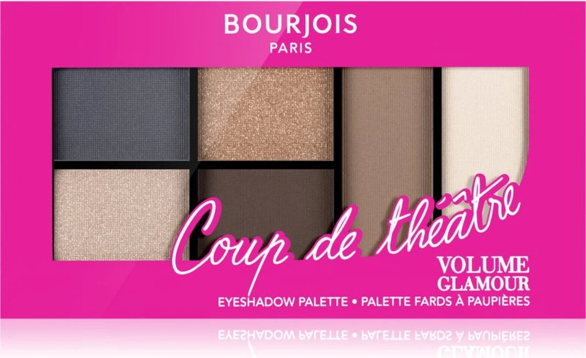 Bourjois Volume Glamour Coup De Coeur Oogschaduw Palette - 02 Cheeky Look 8 Bourjois Volume Glamour Coup De Coeur Oogschaduw Palette - 02 Cheeky Look - Afbeelding 6