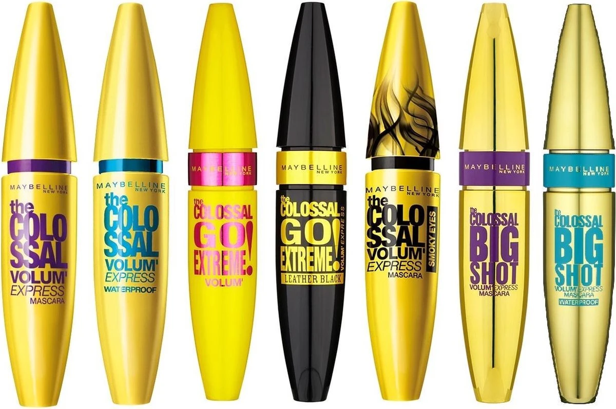 Maybelline Volum'Express Colossal Smoky Dangerous Mascara - Zwart 6 Maybelline Volum'Express Colossal Smoky Dangerous Mascara - Zwart - Afbeelding 4