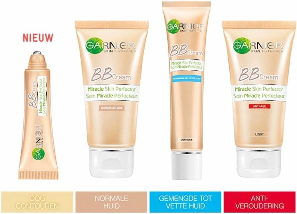 Garnier Skin Naturals BB Cream Anti Aging - 50 Ml - Light 6 Garnier Skin Naturals BB Cream Anti Aging - 50 Ml - Light - Afbeelding 4