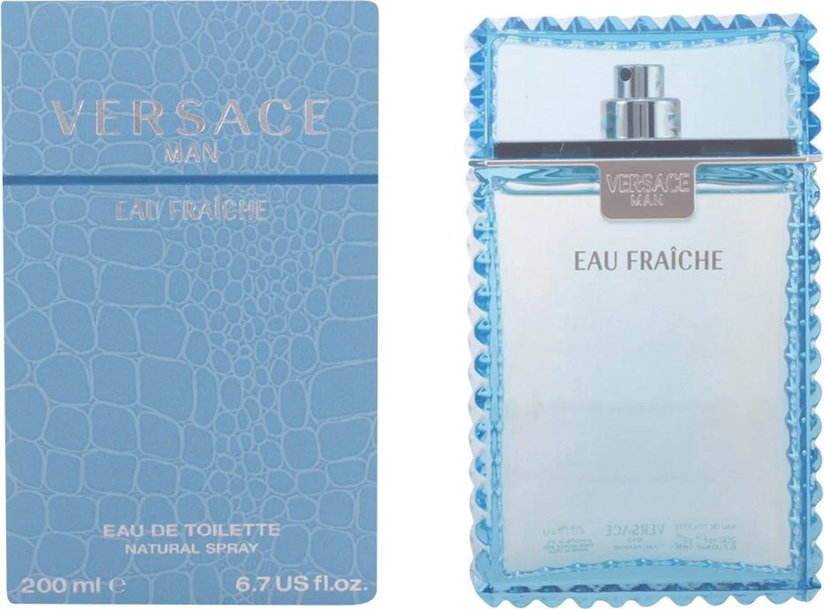 Versace Man Eau Fraiche - Eau De Toilette - 200 Ml 12 Versace Man Eau Fraiche - Eau De Toilette - 200 Ml - Afbeelding 10