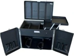 Pedicure Koffer/trolley - Professional Pedicure Case - Zilver Disco -Cosmeticawinkel 1200x911 2