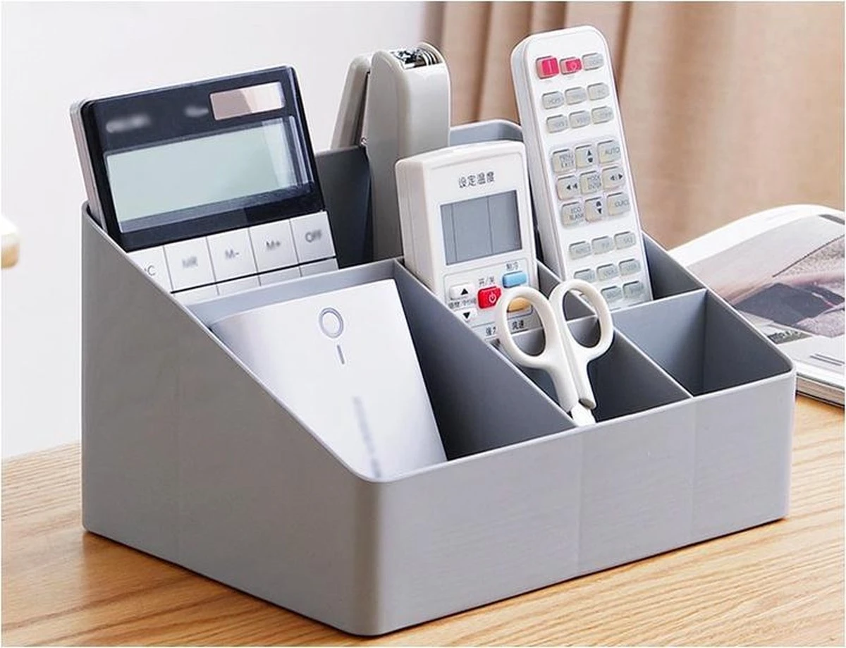 Merkloos Make-Up Organizer - Opbergdoos - Cosmetica - Grijs - Sieraden - Nagelak - Make Up Organizer - Make Up Organizers 3 Merkloos Make-Up Organizer - Opbergdoos - Cosmetica - Grijs - Sieraden - Nagelak - Make Up Organizer - Make Up Organizers