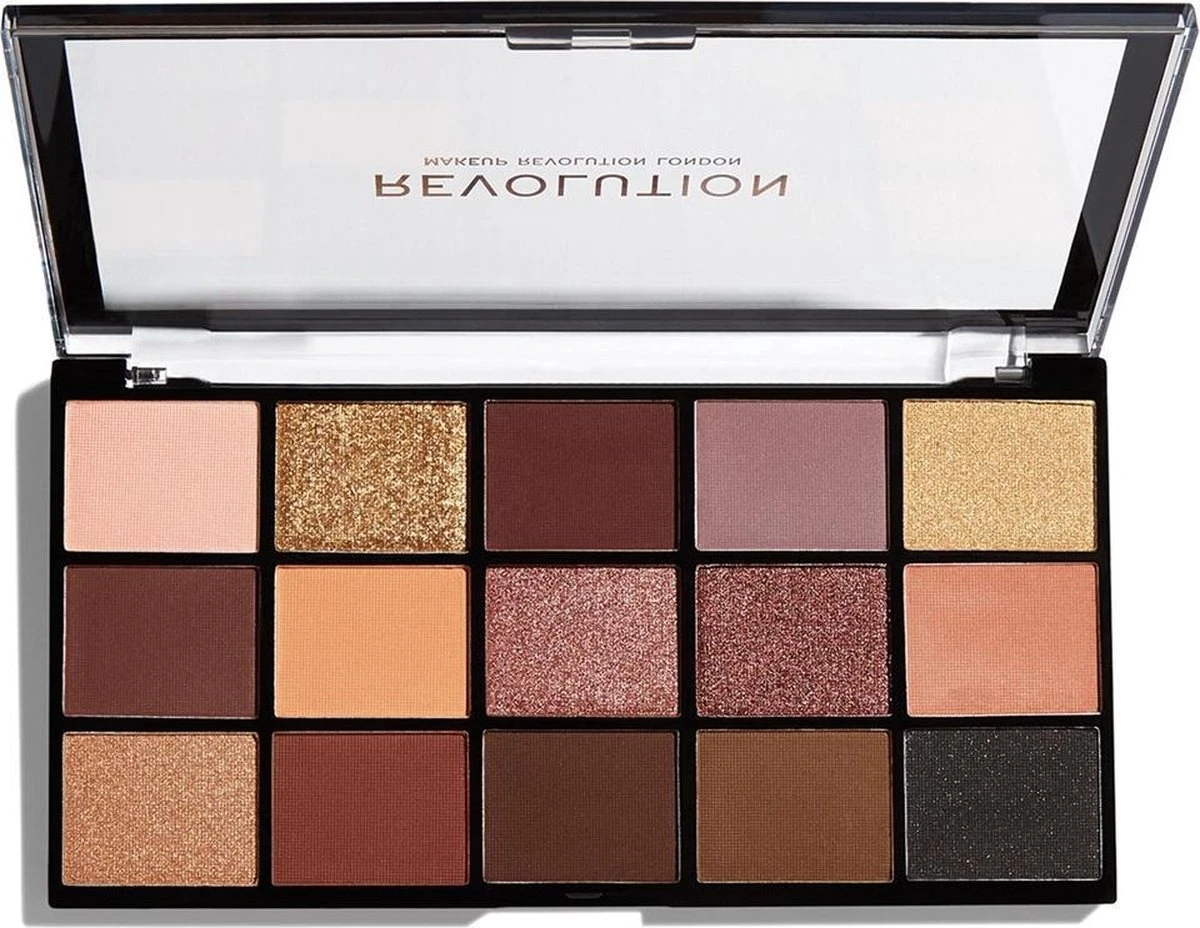 Makeup Revolution - Re-Loaded Velvet Rose Eyeshadow Palette - Eye Shadow Palette 16.5G Velvet Rose 4 Makeup Revolution - Re-Loaded Velvet Rose Eyeshadow Palette - Eye Shadow Palette 16.5G Velvet Rose - Afbeelding 2
