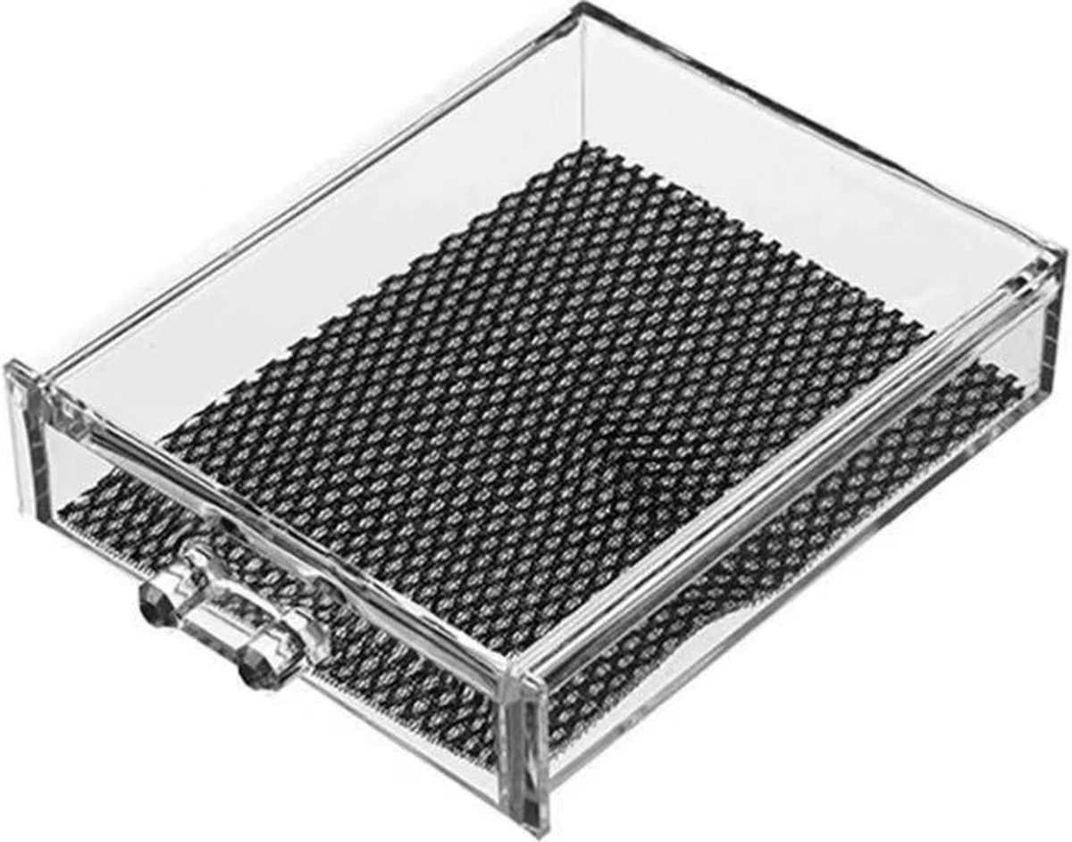 Confibel - Make-up Organizer - Cosmetica Organizer - Verstelbare Lades - Sieraden/Make-up - Cosmetica Opbergdoos - Transparant 9 Confibel - Make-up Organizer - Cosmetica Organizer - Verstelbare Lades - Sieraden/Make-up - Cosmetica Opbergdoos - Transparant - Afbeelding 7