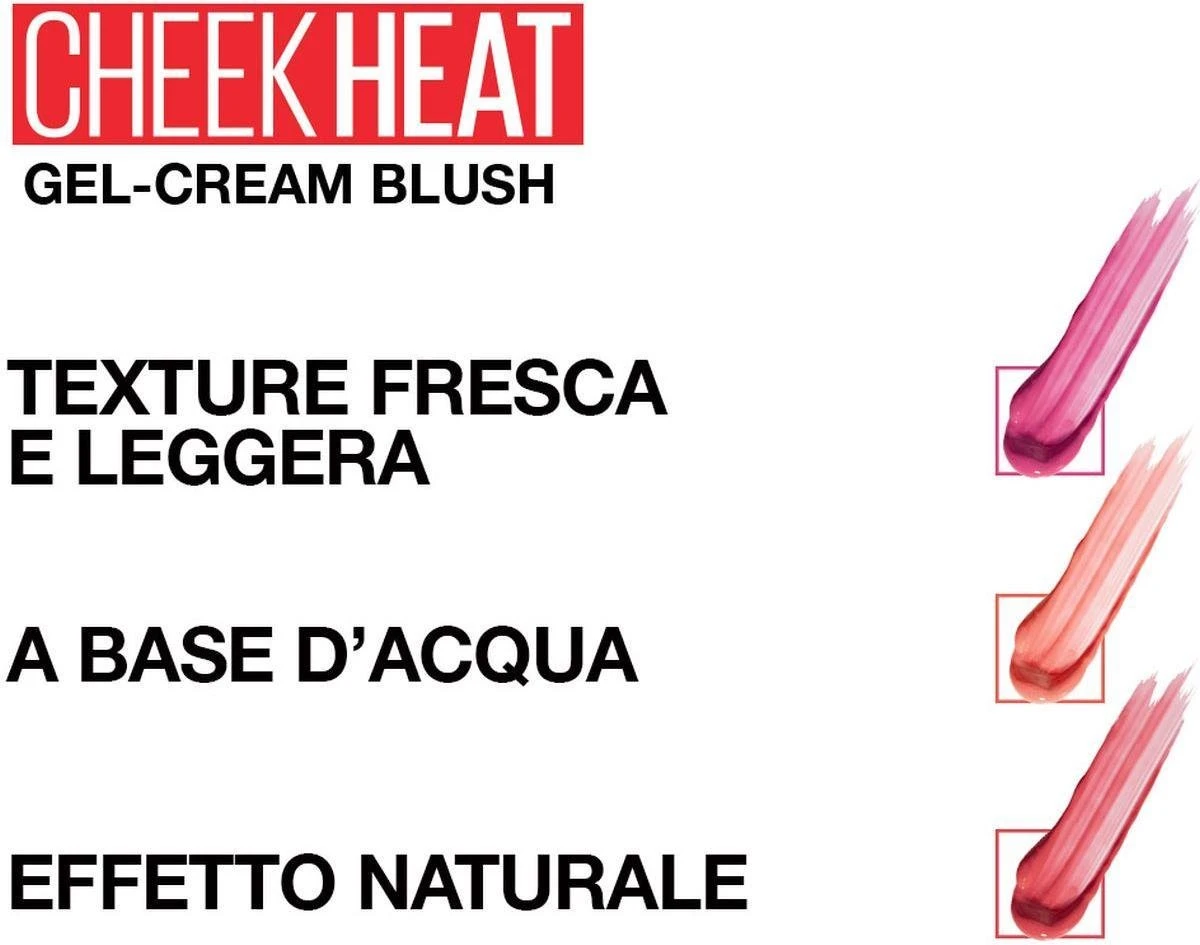Maybelline Cheek Heat Blush 15 Nude Burn 15 G Crème 7 Maybelline Cheek Heat Blush 15 Nude Burn 15 G Crème - Afbeelding 5