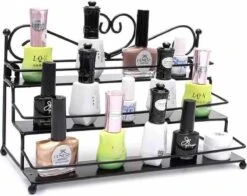 Confibel Nagellak Organizer - Nagellak Flesjes Houder - Essentiële Oliën Organizer - Rek Voor Flesjes - Wanddecoratie - Zwart 27 Confibel Nagellak Organizer - Nagellak Flesjes Houder - Essentiële Oliën Organizer - Rek Voor Flesjes - Wanddecoratie - Zwart -Cosmeticawinkel 1200x951 2