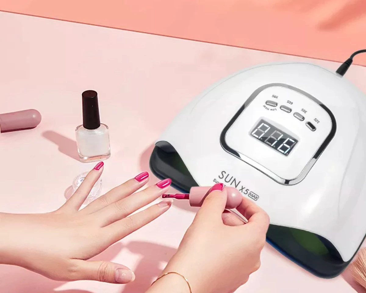 Merkloos Daniqqi - 80 Watt UV LED Lamp Nagels - 45 Leds Nagellamp - Wit 7 Merkloos Daniqqi - 80 Watt UV LED Lamp Nagels - 45 Leds Nagellamp - Wit - Afbeelding 5