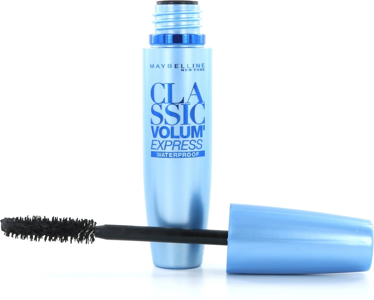 Maybelline Volum'Express - Black - Waterproof Mascara 5 Maybelline Volum'Express - Black - Waterproof Mascara - Afbeelding 3
