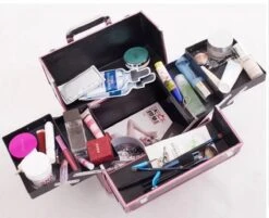 Confibel Make Up Koffer - Uitklapbaar - 5 Opbergbakken - Met Slot 25 Confibel Make Up Koffer - Uitklapbaar - 5 Opbergbakken - Met Slot -Cosmeticawinkel 1200x978 2