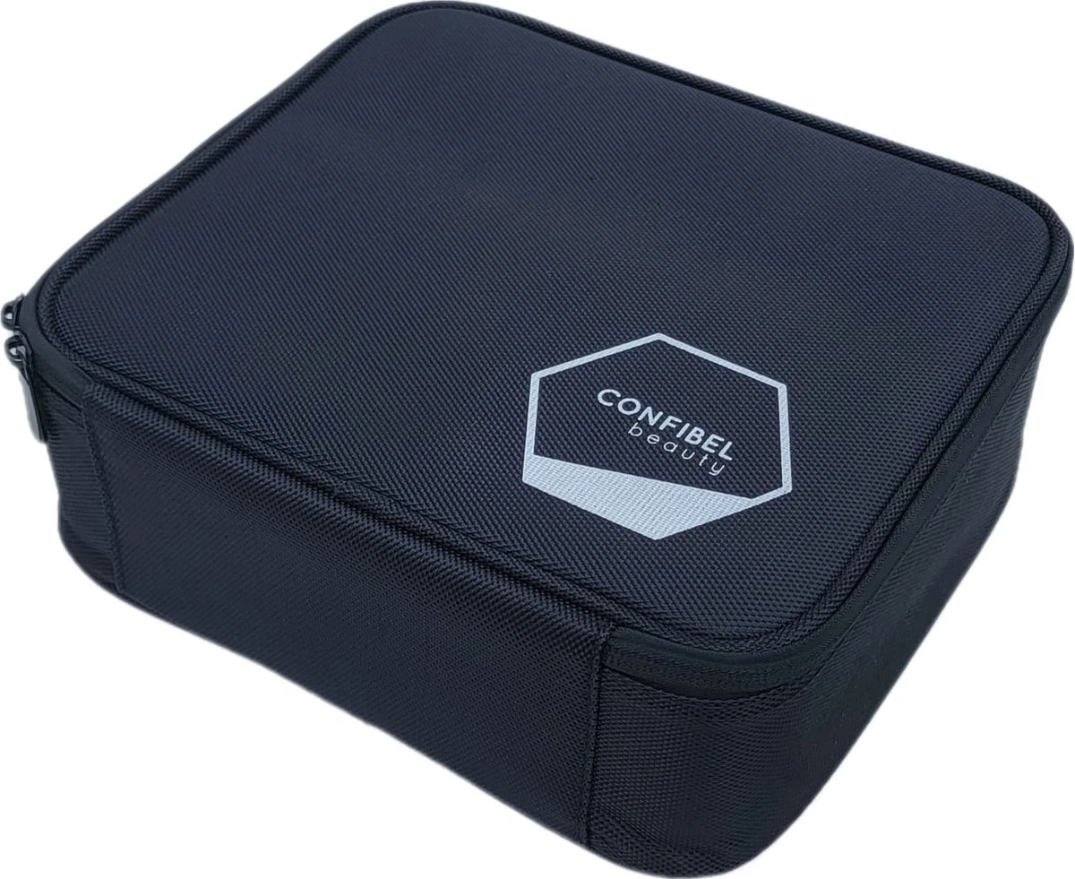 Cosmetica Koffer - Make-up Koffer Met Verstelbare Vakken - Visagie En Nagelstyliste Beauty Koffer - 35x25x11CM 6 Cosmetica Koffer - Make-up Koffer Met Verstelbare Vakken - Visagie En Nagelstyliste Beauty Koffer - 35x25x11CM - Afbeelding 4