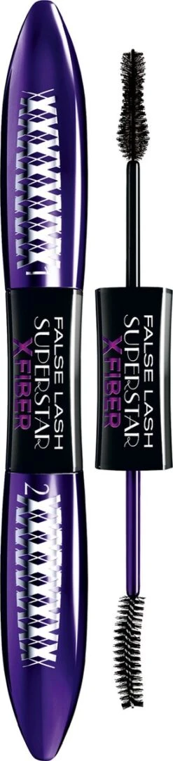 L'Oréal Paris False Lash Superstar X Fiber Mascara - Zwart -Cosmeticawinkel 274x1200