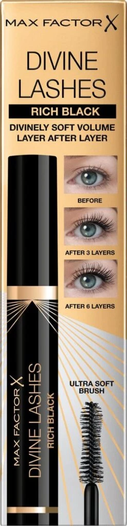 Max Factor Divine Lashes Mascara - 01 Black 18 Max Factor Divine Lashes Mascara - 01 Black -Cosmeticawinkel 290x1200 3