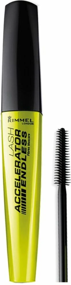 Rimmel London Lash Accelerator Endless Mascara - 001 Black -Cosmeticawinkel 299x1200 1