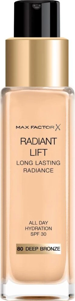 Max Factor Radiant Lift FD - 80 Deep Bronze 15 Max Factor Radiant Lift FD - 80 Deep Bronze -Cosmeticawinkel 300x1200 1