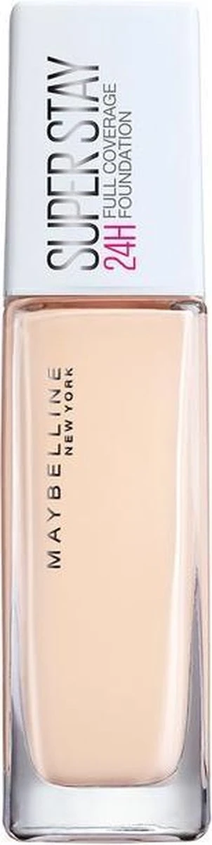 Maybelline SuperStay 24H Full Coverage Foundation - 03 True Ivory 12 Maybelline SuperStay 24H Full Coverage Foundation - 03 True Ivory - Afbeelding 10