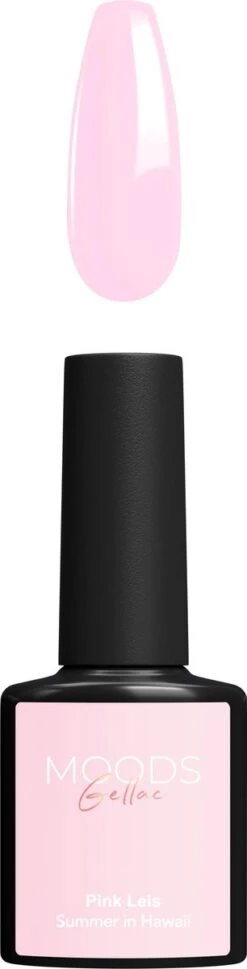 Moods Gellac - Pink Leis - Gellak - Zomers Roze - 15ML