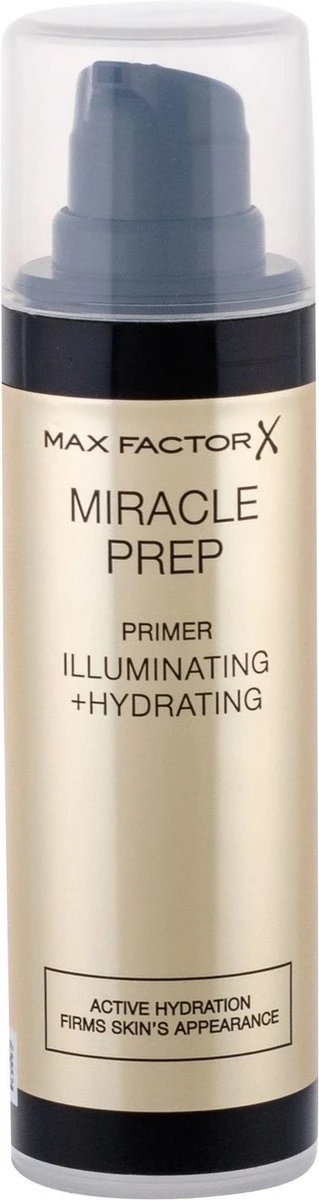 Max Factor Miracle Prep Primer Illuminating & Hydrating - 000 Transparant - 30 Ml 8 Max Factor Miracle Prep Primer Illuminating & Hydrating - 000 Transparant - 30 Ml - Afbeelding 6