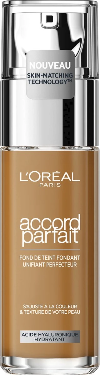 L’Oréal Paris - Accord Parfait Foundation - 8D/W - Natuurlijk Dekkende Foundation Met Hyaluronzuur En SPF 16 - 30 Ml 3 L’Oréal Paris - Accord Parfait Foundation - 8D/W - Natuurlijk Dekkende Foundation Met Hyaluronzuur En SPF 16 - 30 Ml