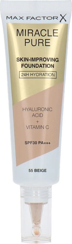 Max Factor Miracle Pure Skin Improving Foundation 055 Beige