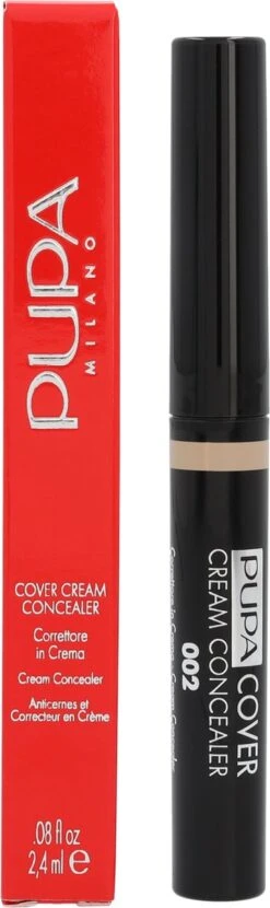 Pupa Milano - Cover Cream Concealer - 002 Beige 15 Pupa Milano - Cover Cream Concealer - 002 Beige -Cosmeticawinkel 357x1200