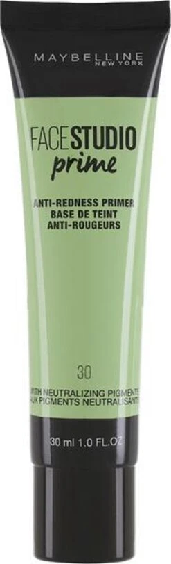 Maybelline Master Prime - 30 Anti Redness - Primer -Cosmeticawinkel 365x1200