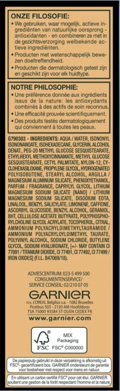 Garnier SkinActive - BB Cream Classic Light 5-in-1 Dagverzorging - 50ml - Getinte Dagcrème 15 Garnier SkinActive - BB Cream Classic Light 5-in-1 Dagverzorging - 50ml - Getinte Dagcrème -Cosmeticawinkel 371x1200 1