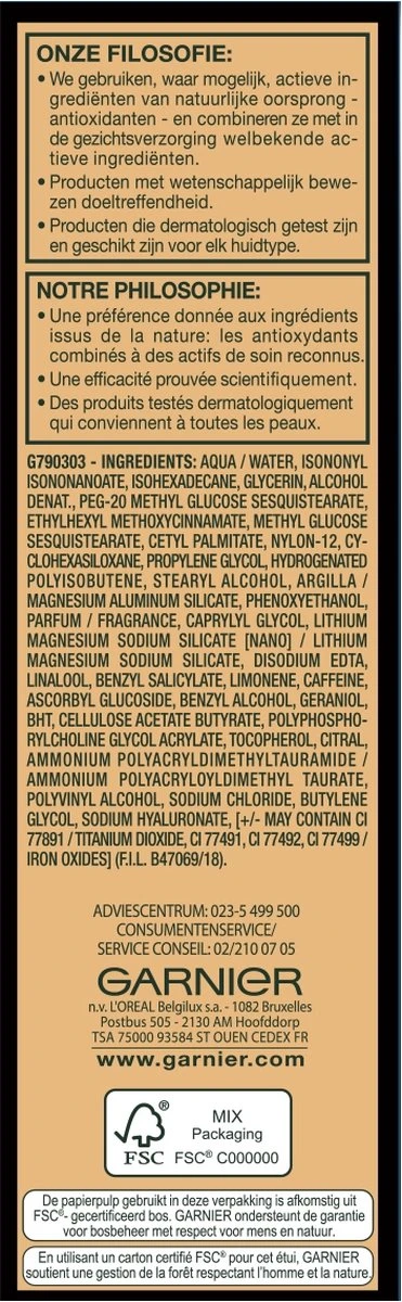 Garnier SkinActive - BB Cream Classic Light 5-in-1 Dagverzorging - 50ml - Getinte Dagcrème 5 Garnier SkinActive - BB Cream Classic Light 5-in-1 Dagverzorging - 50ml - Getinte Dagcrème - Afbeelding 3