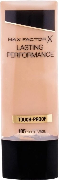 Max Factor Lasting Performance Foundation - 105 Soft Beige 18 Max Factor Lasting Performance Foundation - 105 Soft Beige -Cosmeticawinkel 399x1200