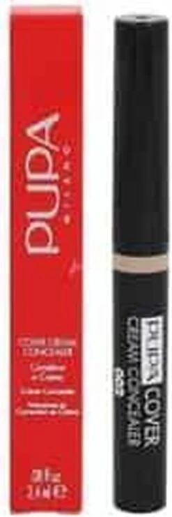 Pupa Milano - Cover Cream Concealer - 002 Beige 23 Pupa Milano - Cover Cream Concealer - 002 Beige -Cosmeticawinkel 400x1200 1