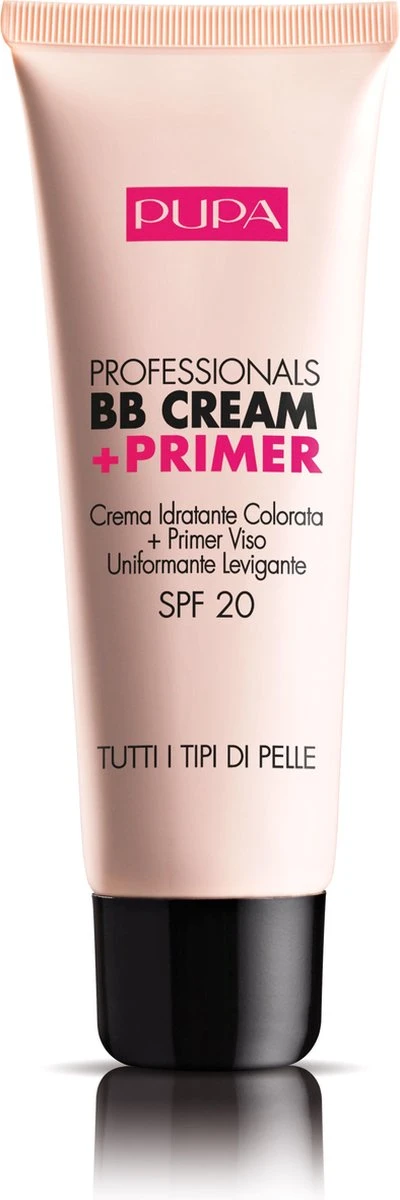 Pupa Milano Professionals BB Cream + Primer - Nude 001 10 Pupa Milano Professionals BB Cream + Primer - Nude 001 - Afbeelding 8