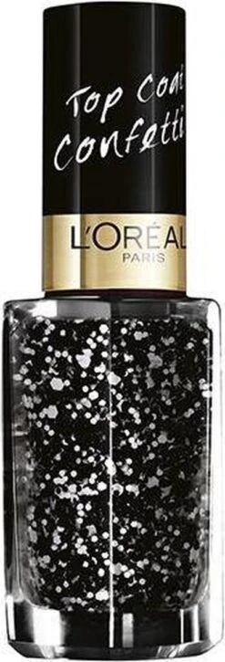 L’Oréal Paris Color Riche Le Vernis - 916 Confettis - Zwart - Nagellak Topcoat 12 L’Oréal Paris Color Riche Le Vernis - 916 Confettis - Zwart - Nagellak Topcoat -Cosmeticawinkel 409x1200 2