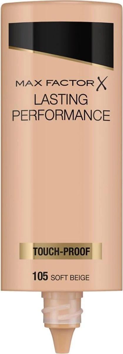 Max Factor Lasting Performance Foundation - 105 Soft Beige 4 Max Factor Lasting Performance Foundation - 105 Soft Beige - Afbeelding 2