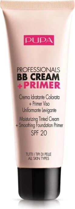 Pupa Milano Professionals BB Cream + Primer - Nude 001 28 Pupa Milano Professionals BB Cream + Primer - Nude 001 -Cosmeticawinkel 430x1200