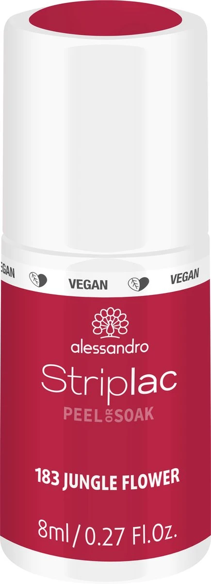 Alessandro Striplac Peel Or Soak - 183 Neon Jungle Flower - Gel Nagellak - 8 Ml 4 Alessandro Striplac Peel Or Soak - 183 Neon Jungle Flower - Gel Nagellak - 8 Ml - Afbeelding 2