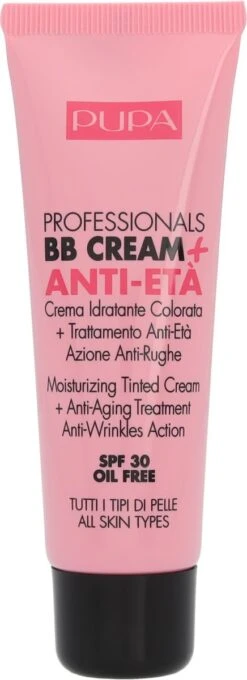 PUPA Milano Pupa Professionals BB Creme Anti-Eta SPF30 002 Sand -Cosmeticawinkel 436x1200 5