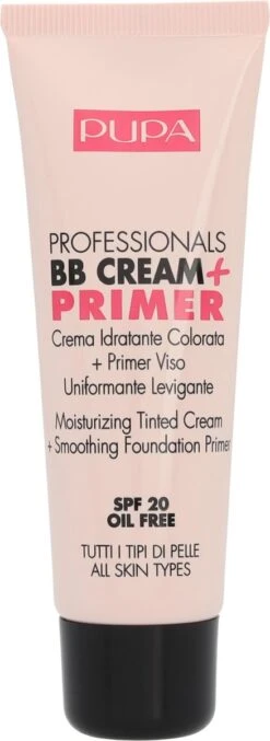 Pupa Milano Professionals BB Cream + Primer - Nude 001 25 Pupa Milano Professionals BB Cream + Primer - Nude 001 -Cosmeticawinkel 438x1200 4