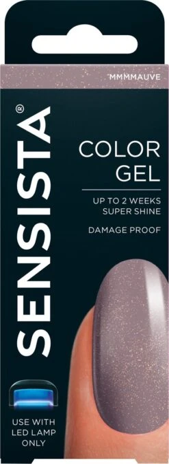 Sensista Color Gel Mmmmauve - Mauve Glitter 14 Sensista Color Gel Mmmmauve - Mauve Glitter -Cosmeticawinkel 439x1200 7