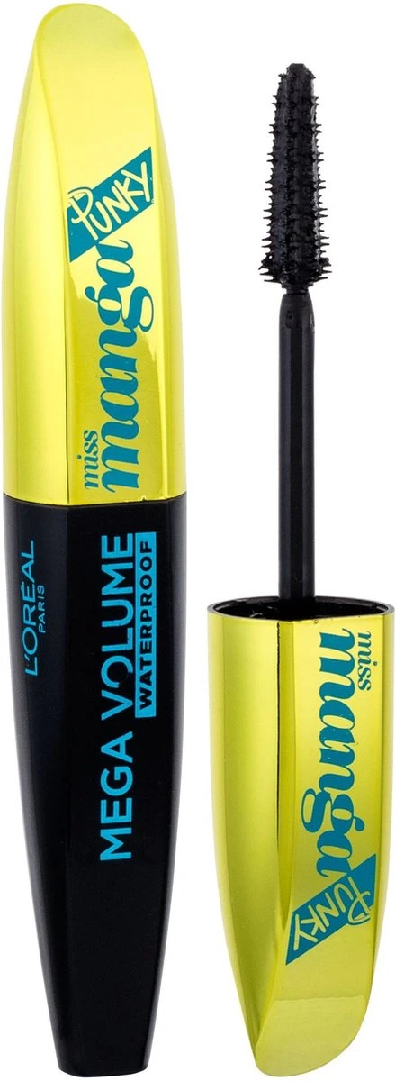 L'Oréal Paris Mega Volume Miss Manga Mascara - Black 9 L'Oréal Paris Mega Volume Miss Manga Mascara - Black - Afbeelding 7