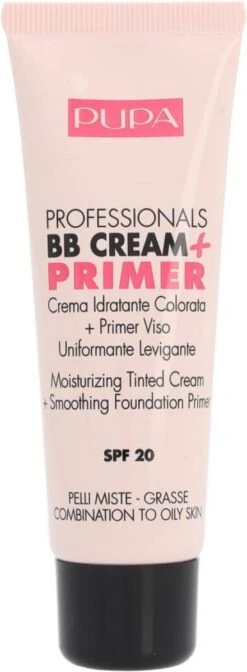 Pupa Milano BB Cream + Primer For Combination To Oily Skin - 001 Nude -Cosmeticawinkel 441x1200 3