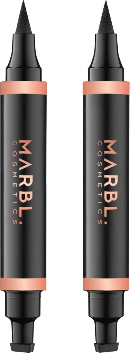 MARBL. Cosmetics - Easy Wing - Eyeliner Stempel - 8mm - Waterproof - Vlekproof - Vegan - Dierproefvrij 4 MARBL. Cosmetics - Easy Wing - Eyeliner Stempel - 8mm - Waterproof - Vlekproof - Vegan - Dierproefvrij - Afbeelding 2