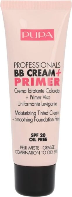 Pupa BB Cream + Primer For Combination To Oily Skin - 002 Sand -Cosmeticawinkel 443x1200 3