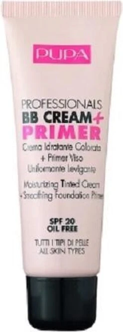 Pupa Milano Professionals BB Cream + Primer - Nude 001 33 Pupa Milano Professionals BB Cream + Primer - Nude 001 -Cosmeticawinkel 444x1200 2