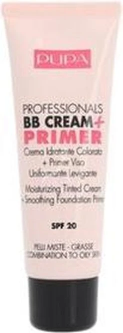 Pupa Milano BB Cream + Primer For Combination To Oily Skin - 001 Nude -Cosmeticawinkel 444x1200 3