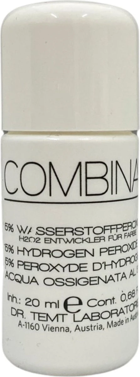 Combinal Wenkbrauw En Wimperverf - Bruin + Combinal Waterstofperoxide 5% - Wimpers - Wenkbrauwen - Wenkbrauwverf - Combideal 6 Combinal Wenkbrauw En Wimperverf - Bruin + Combinal Waterstofperoxide 5% - Wimpers - Wenkbrauwen - Wenkbrauwverf - Combideal - Afbeelding 4