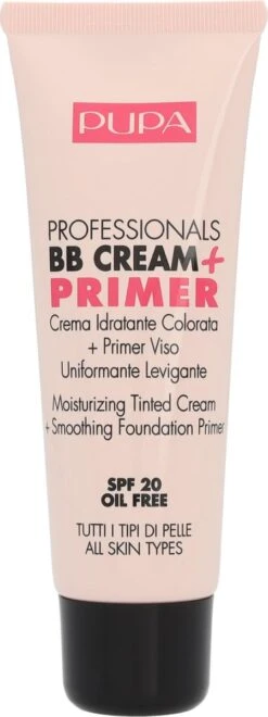 Pupa Milano Professionals BB Cream + Primer - 002 Sand -Cosmeticawinkel 449x1200 3