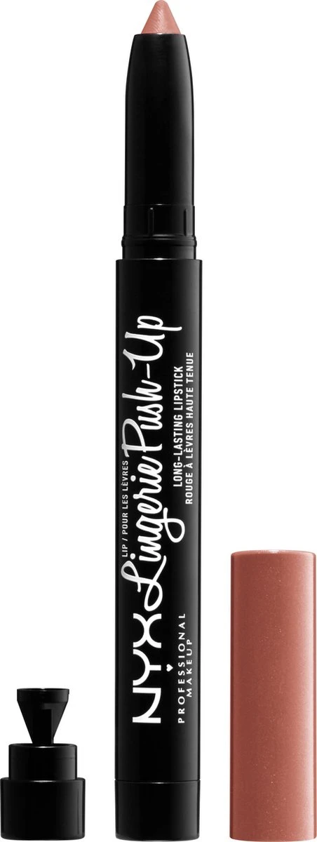 NYX Professional Makeup Lip Lingerie Push Up Long Lasting Lippenpotlood - LIPLIPLS06 Push Up - 16 Gr 4 NYX Professional Makeup Lip Lingerie Push Up Long Lasting Lippenpotlood - LIPLIPLS06 Push Up - 16 Gr - Afbeelding 2