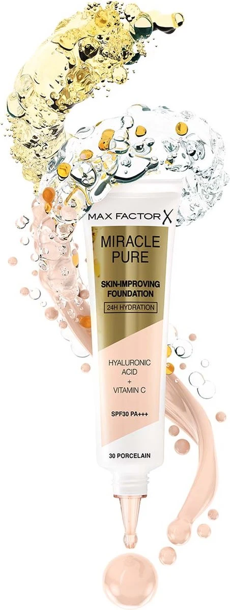Max Factor Miracle Pure Skin Improving Foundation 055 Beige 7 Max Factor Miracle Pure Skin Improving Foundation 055 Beige - Afbeelding 5