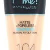 Maybelline Fit Me Matte & Poreless Foundation - 104 Soft Ivory